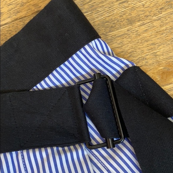 Rag & Bone Lenna Striped Cotton Silk Wrap Skirt 00 - Picture 9 of 12